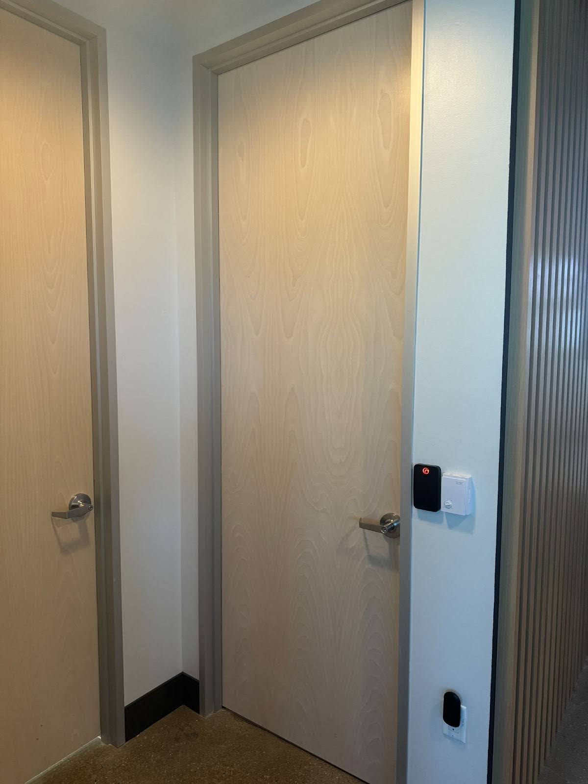 Arborite plastic laminate doors