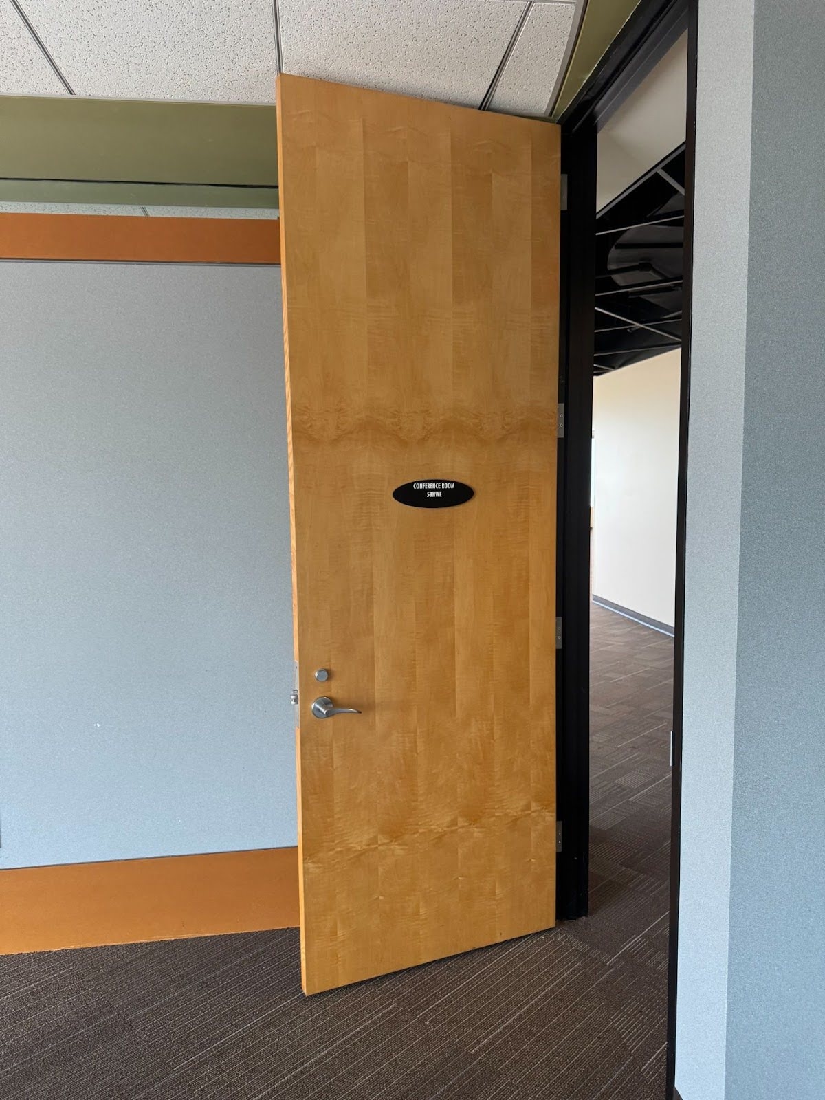 Premium veneer architectural doors